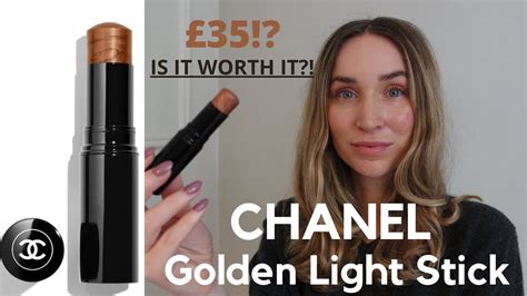 chanel golden light glow stick|Altro.